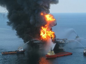 Horizon incendiata - Incidente trivellazione petrolifera