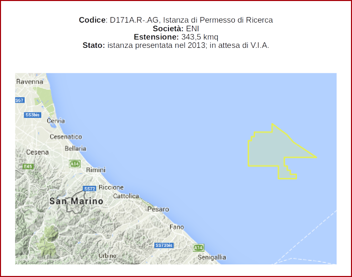 Istanza ENI D171 A.R-.AG - SOS Adriatico