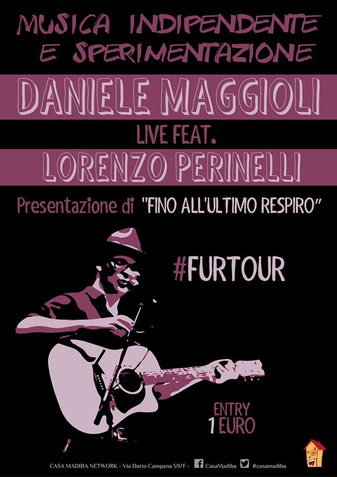 Daniele Maggioli feat Lovo - Ven 19/02 h. 22